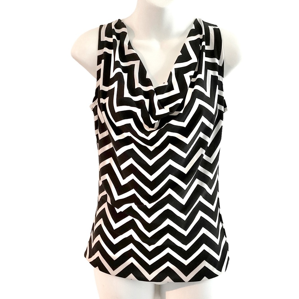 Inc | Sleeveless Cowl Neck